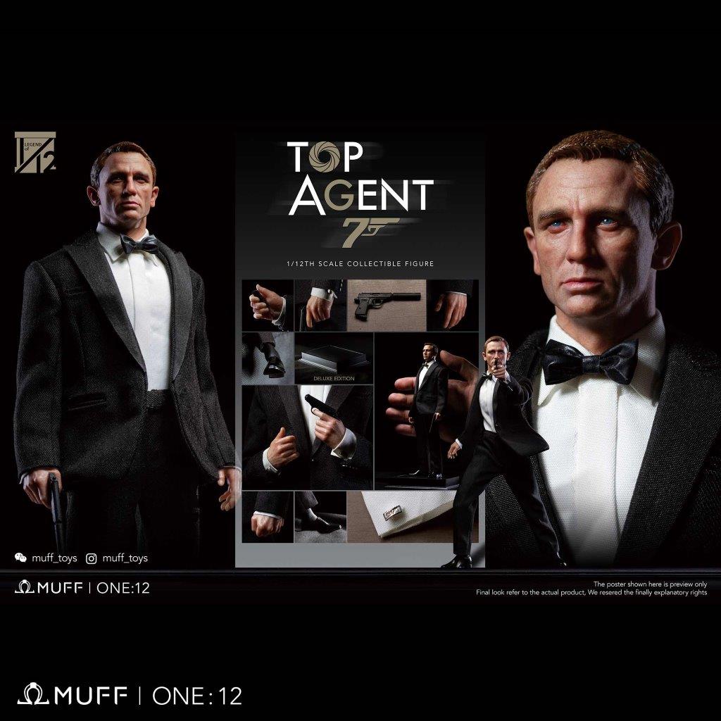 MUFF TOYS 1/12 TOP AGENT 通常.Ver Muff Toys 1/12 - Top Agent | NeoGeek Toys