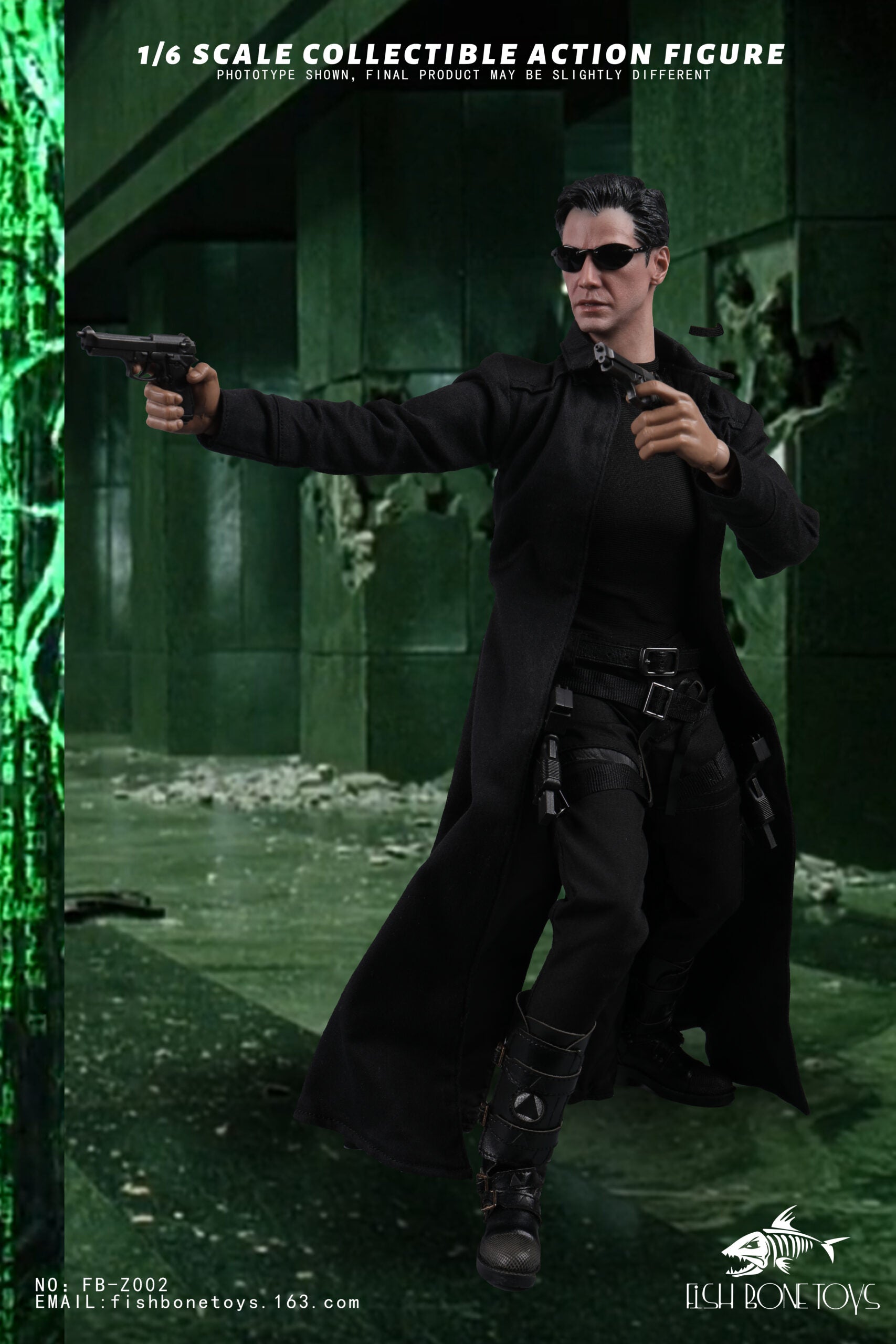 Fish Bone Toys 1/6 FB-Z002 Hacker Killer | NeoGeek Toys