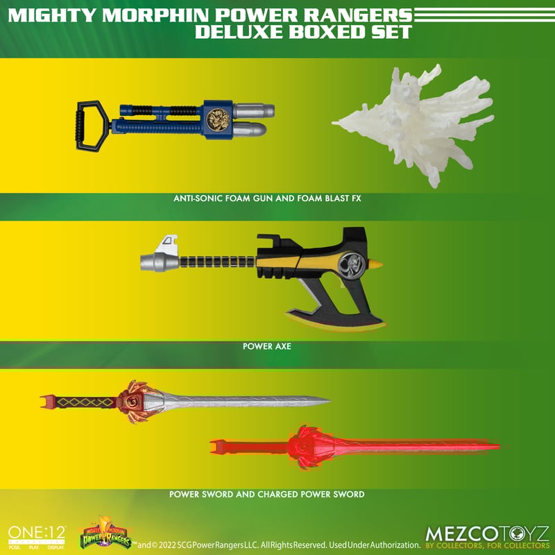 Mezco-One12-Power-Rangers