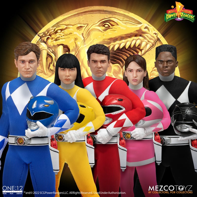 Mezco-One-12-Power-Rangers