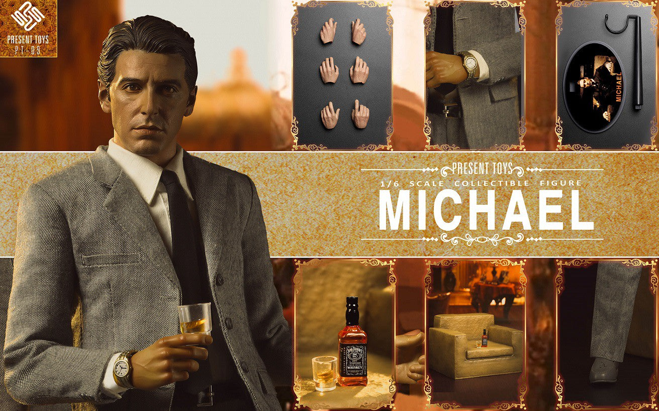 Present Toys 1/6 Michael ゴッドファーザー Present Toys 1/6 PST-SP09 Second Mob Boss | NeoGeek Toys