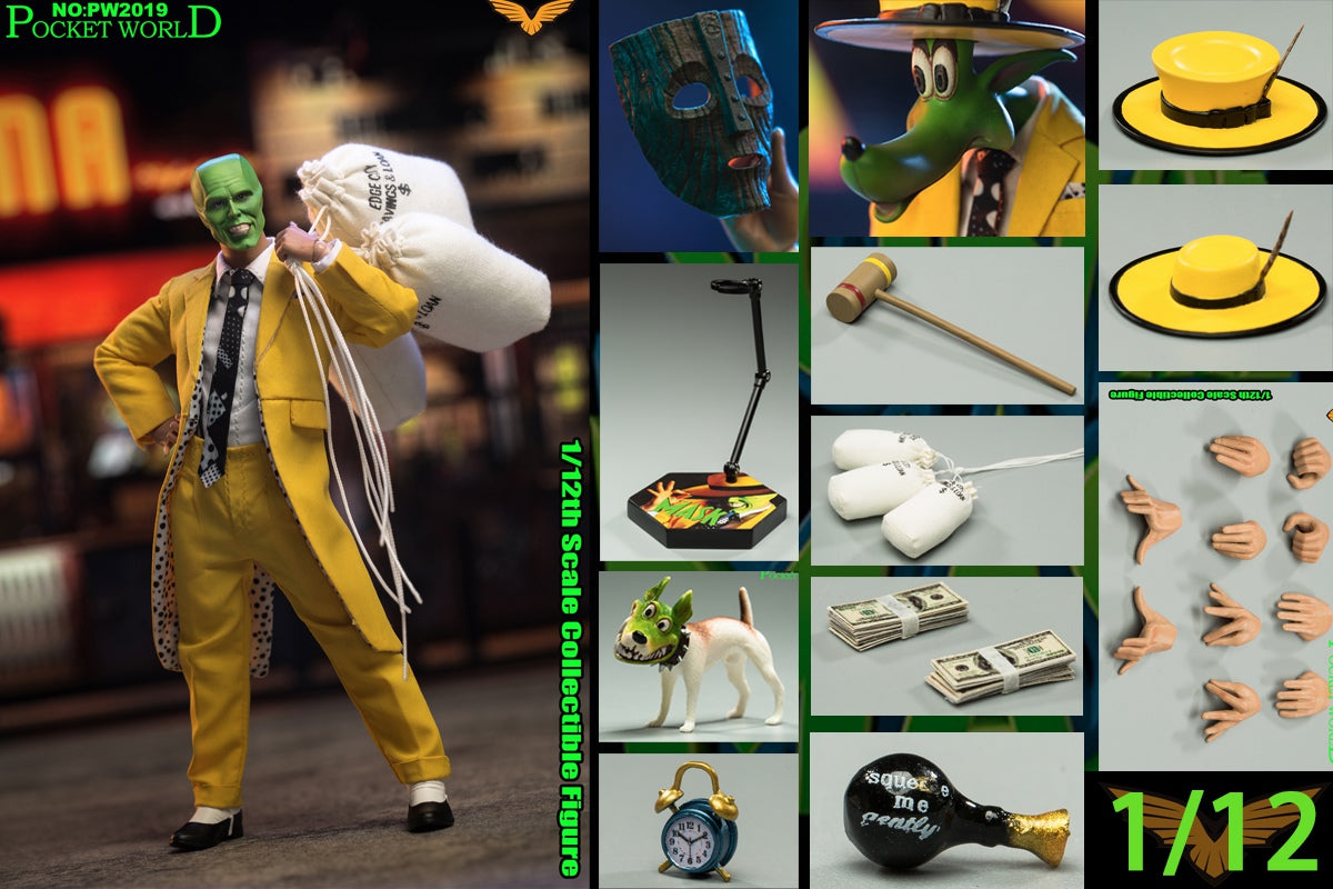 Pocket World 1/12 PW-2019 The Mask | NeoGeek Toys