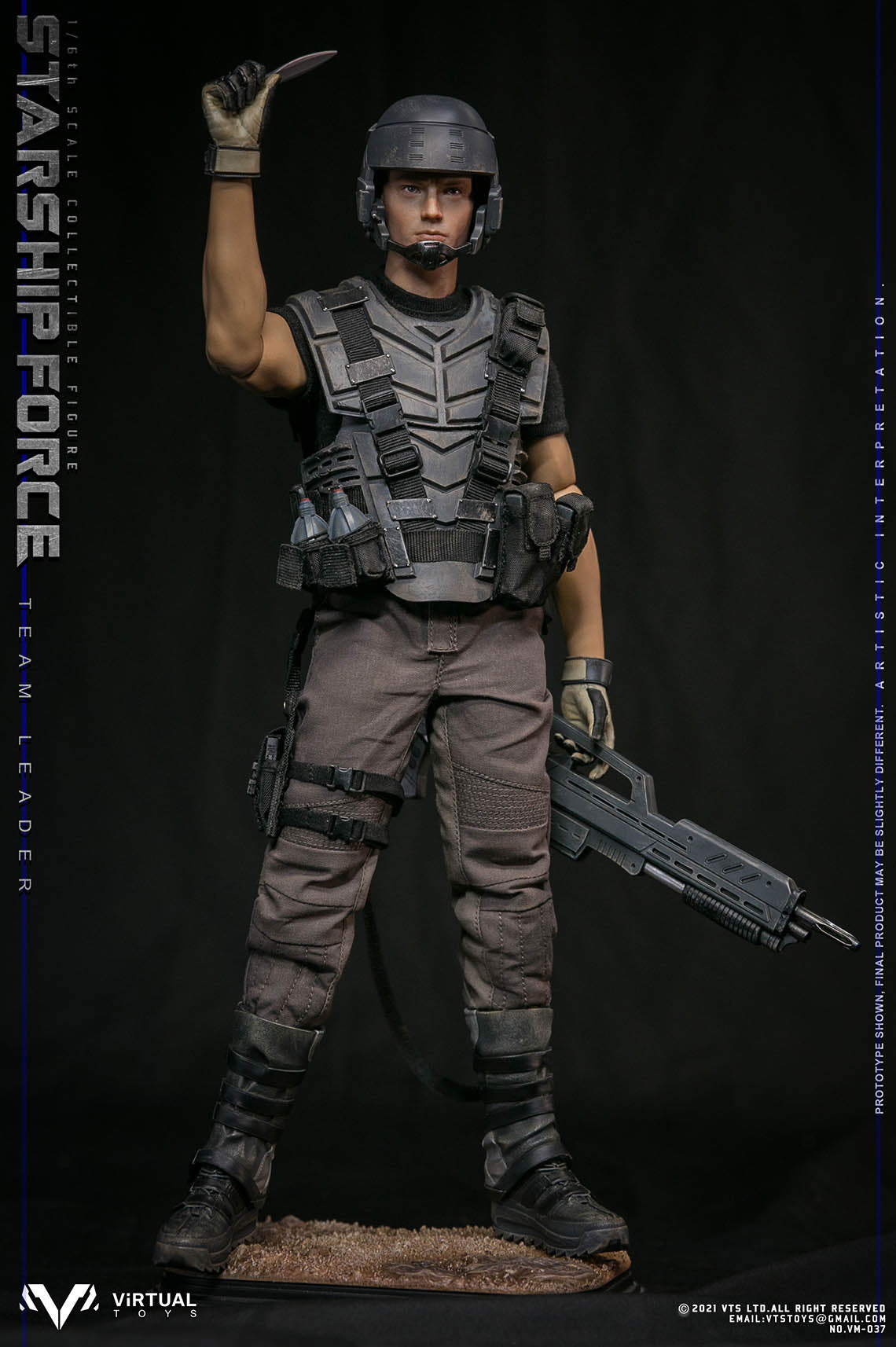 VTS Toys 1/6 - Starship Force: Team Leader (Deluxe Version)