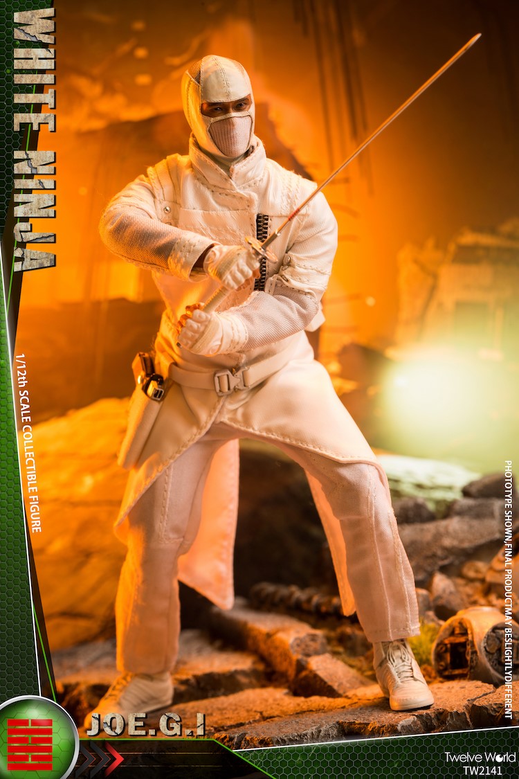 TW Toys 1/12 - G.I. White Ninja